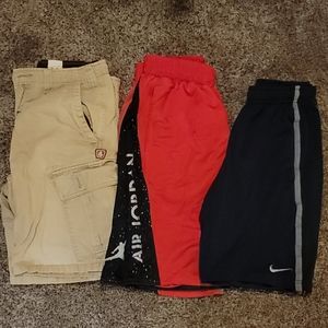 Mens Lot of shorts. Nike, Air Jordan, Volcom